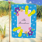Personalized Flip Flops Garden Flag 83043362